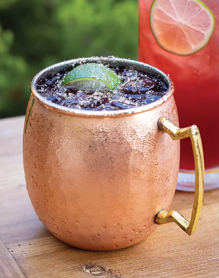 Holly Jolly cocktail from the book Cocktail With A Twist