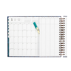 An academic planner.