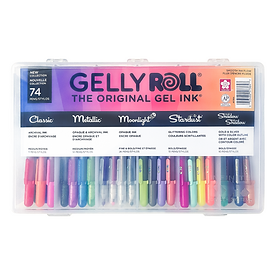 Gelly Roll ink pens in a variety of colors.