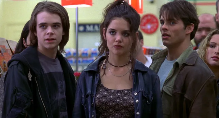 Disturbing Behavior with James Marsden and Katie Holmes.