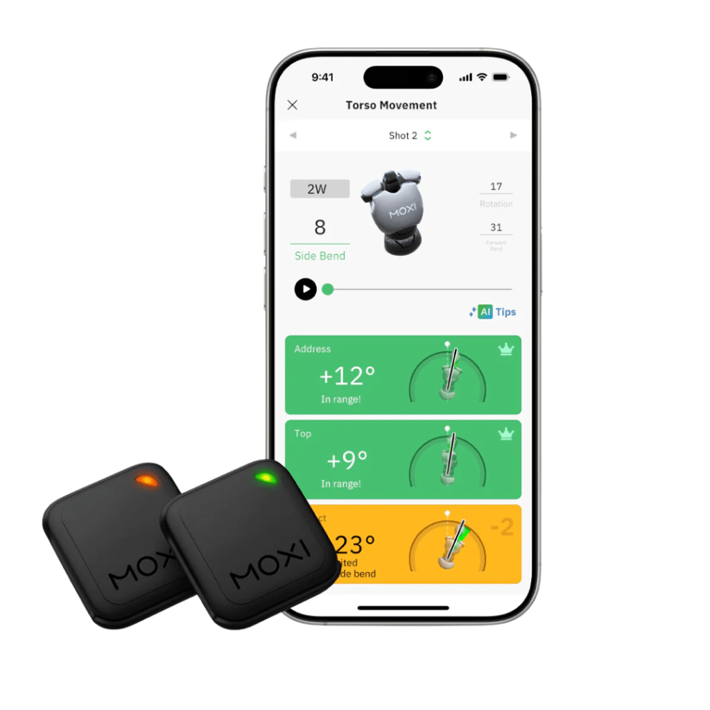 High-tech golf swing analyzer  by SwingMotion