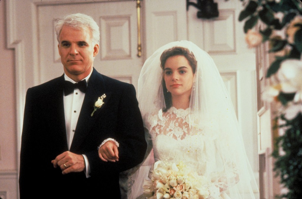Steve Martin in The Father of the Bride.